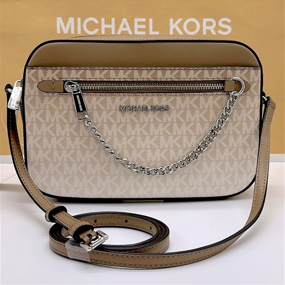 MICHAEL KORS Jet Set Lg Ombré Signature Logo EW Crossbody Body East West
Husk - Picture 14 of 16